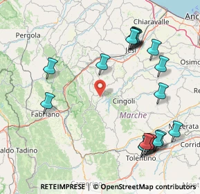Mappa 62021 Apiro MC, Italia (20.33632)