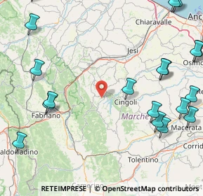 Mappa 62021 Apiro MC, Italia (25.26158)