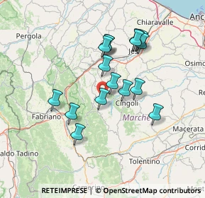 Mappa 62021 Apiro MC, Italia (12.79063)