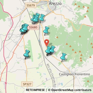 Mappa Località Policiano, 52100 Arezzo AR, Italia (4.189)