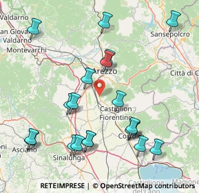 Mappa Località Policiano, 52100 Arezzo AR, Italia (18.5215)