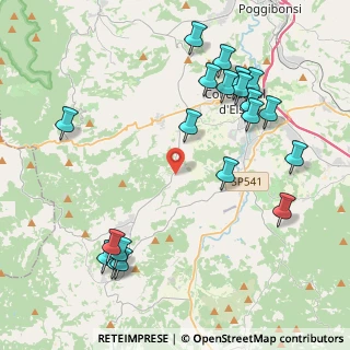 Mappa Quartaia, 53034 Colle di Val D'Elsa SI, Italia (5.0035)