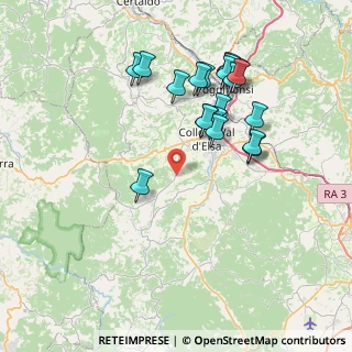 Mappa Quartaia, 53034 Colle di Val D'Elsa SI, Italia (7.763)