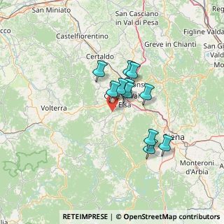 Mappa Quartaia, 53034 Colle di Val D'Elsa SI, Italia (10.46818)