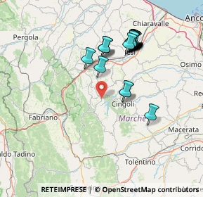 Mappa Via Madonna della Figura, 62021 Apiro MC, Italia (14.4125)