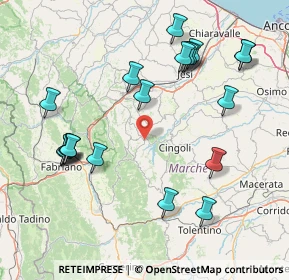 Mappa Via Madonna della Figura, 62021 Apiro MC, Italia (18.4285)