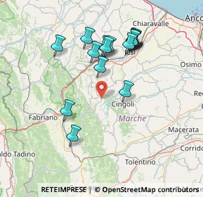 Mappa Via Madonna della Figura, 62021 Apiro MC, Italia (14.60125)