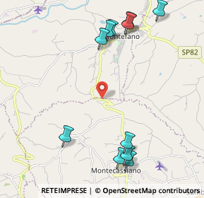 Mappa SP 361 Septempedana, 62010 Montefano MC, Italia (2.62545)