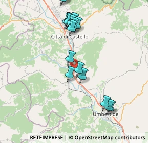 Mappa Via rosario Livatino, 06012 Città di Castello PG, Italia (8.587)