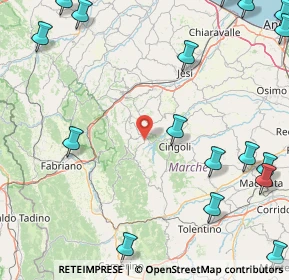 Mappa Via Francesco Ceresoli, 62021 Apiro MC, Italia (27.37176)