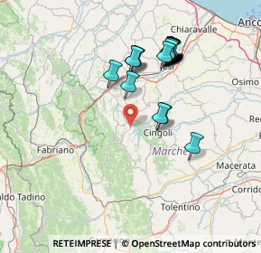 Mappa Via Francesco Ceresoli, 62021 Apiro MC, Italia (14.506)