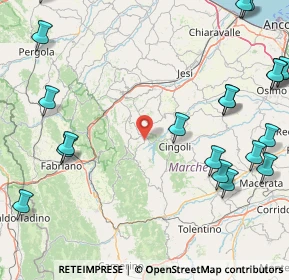 Mappa Via Francesco Ceresoli, 62021 Apiro MC, Italia (25.236)