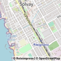 Map Rosignano Marittimo