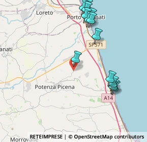 Mappa SP S. Girio, 62018 Potenza Picena MC, Italia (4.75)