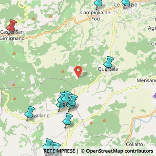 Mappa Sasseta, 53034 Colle di Val d'Elsa SI, Italia (3.7475)