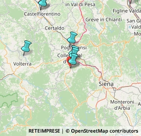 Mappa LOCALITA' PIAN DELL'OLMINO, 53034 Colle di Val d'Elsa SI, Italia (25.17462)