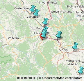 Mappa LOCALITA' PIAN DELL'OLMINO, 53034 Colle di Val d'Elsa SI, Italia (27.04588)