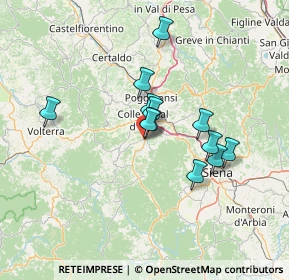 Mappa LOCALITA' PIAN DELL'OLMINO, 53034 Colle di Val d'Elsa SI, Italia (11.31167)