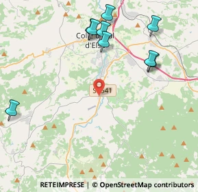 Mappa LOCALITA' PIAN DELL'OLMINO, 53034 Colle di Val d'Elsa SI, Italia (7.401)