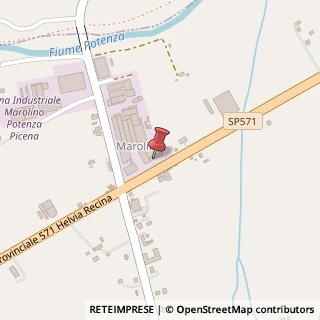 Mappa Strada Statale Regina km 6, 2, 62018 Potenza Picena MC, Italia, 62018 Potenza Picena, Macerata (Marche)