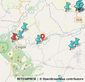 Mappa Località Torrone, 62011 Cingoli MC, Italia (6.83429)