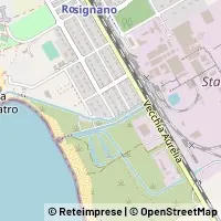 Kartta Rosignano Marittimo
