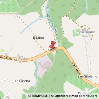 Mappa Via Cassia Nord, 6, 53035 Monteriggioni, Siena (Toscana)