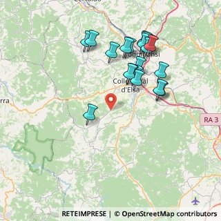 Mappa Via degli Aragonesi, 53034 Colle di Val D'Elsa SI, Italia (8.061)