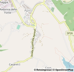 Mappa Via del Biroccio, 62021 Apiro MC, Italia (0.37308)