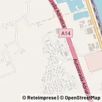 Hartă Potenza Picena