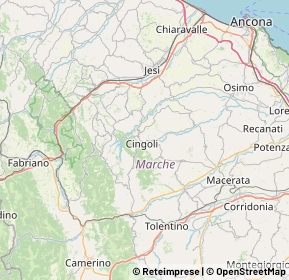 Mappa 62011 Cingoli MC, Italia (17.564)