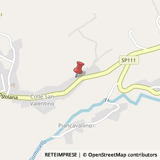 Mappa Localita' s. valentino 98, 62011 Cingoli, Macerata (Marche)