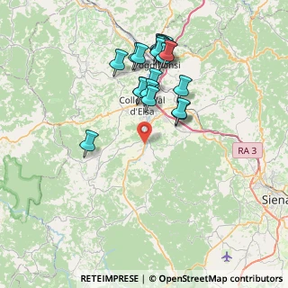 Mappa Loc. Pian Dell'Olmino, 53034 Colle di Val D'Elsa SI, Italia (7.591)