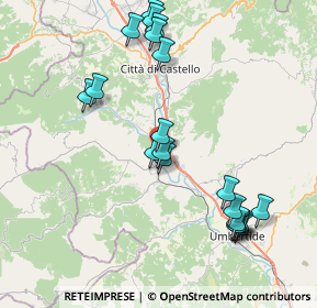 Mappa Via Trento, 06012 Montone PG, Italia (8.873)