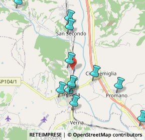 Mappa Via Trento, 06012 Montone PG, Italia (2.37154)