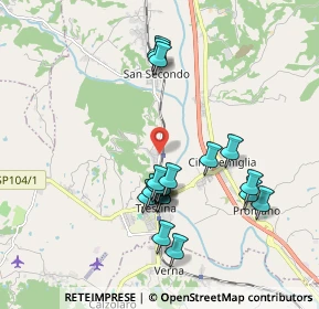 Mappa Via Trento, 06012 Montone PG, Italia (1.792)