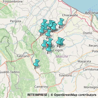 Mappa Contrada Cozzi, 62021 Apiro MC, Italia (10.48267)