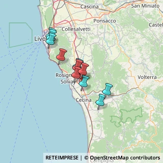 Mappa Via E.Berlinguer, 56040 Castellina Marittima PI, Italia (10.2075)