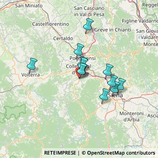 Mappa Via Pian dell'Olmino, 53034 Colle di Val d'Elsa SI, Italia (11.28083)