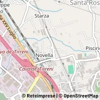 Hartă Cava de' Tirreni