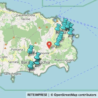 Mappa Via Testa, 80070 Barano D'ischia NA, Italia (1.97667)