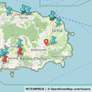 Mappa Via Testa, 80070 Barano D'ischia NA, Italia (3.40385)