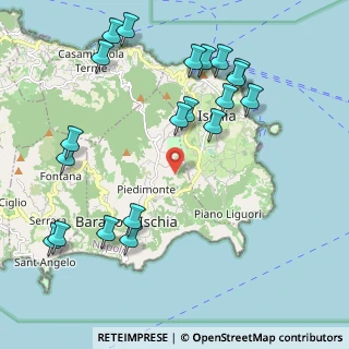 Mappa Via Testa, 80070 Barano D'ischia NA, Italia (2.638)