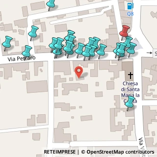 Mappa VIAVIA PETRARO, 80053 Castellammare di Stabia NA, Italia (0.07692)