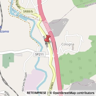 Mappa Via Cappuccina, 8, 84080 Pellezzano, Salerno (Campania)