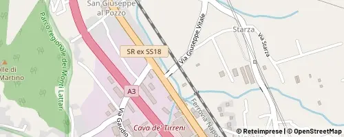Mappa Cava de' Tirreni
