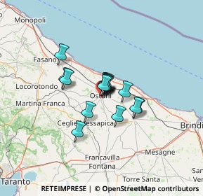Mappa Via Ferdinando Latilla, 72017 Ostuni BR, Italia (7.47938)