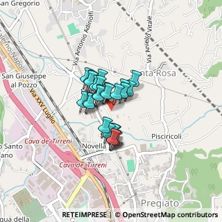 Mappa Località Starza, 84013 Cava de' Tirreni SA, Italia (0.26333)