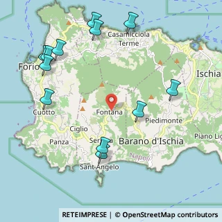 Mappa Piazza IV Novembre, 80070 Serrara Fontana NA, Italia (2.785)