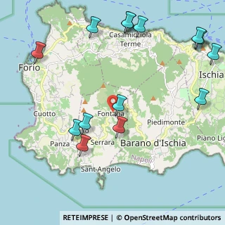 Mappa Piazza IV Novembre, 80070 Serrara Fontana NA, Italia (2.89071)